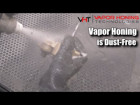 Vapor Honing gives better results and its dust-free - Vapor Honing Technologies