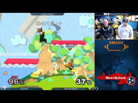 STS9 - Myztek (Falco, Fox) vs 2KrunkVillain (Luigi) - Melee Losers Finals