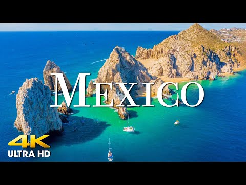 Mexico 4K - Amazing Beautiful Nature Scenery with Relaxing Music | 4K VIDEO ULTRA HD