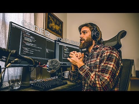 A Day in the Life of a Coder, YouTuber, & Business Owner