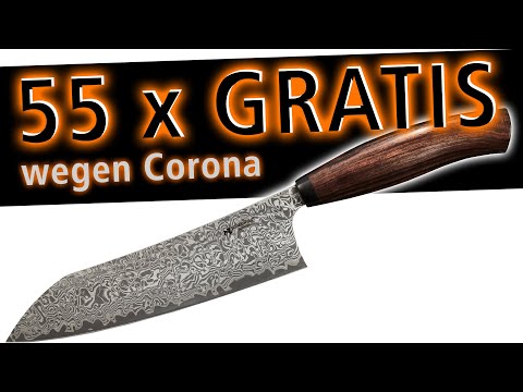 55x Gratis einkaufen bei Schmiedeglut - Messer, Kurse, Stahl - jetzt oder nie!