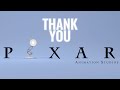 Thank You Pixar Compilation Video Cars Toy Story UP Finding Nemo The Incredibles WallE