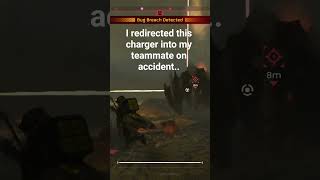 With friends like these... #helldivers2 #gaming #pve #bugs