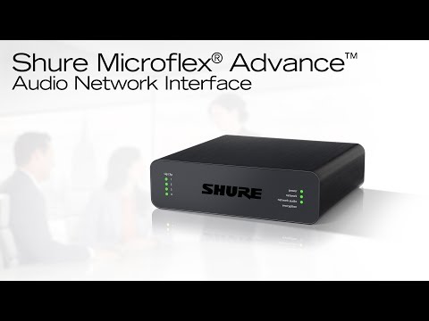 Shure Audio Network Interfaces