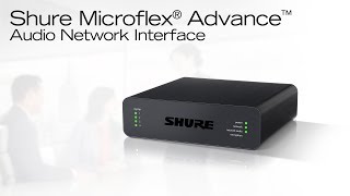Shure Audio Network Interfaces