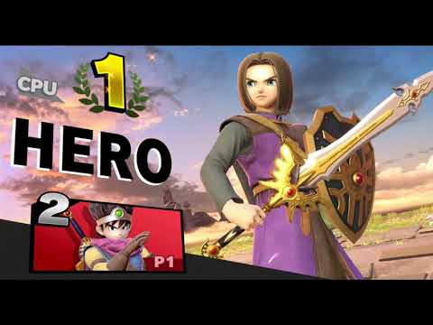 ALL HERO Victory Pose Animations - SUPER SMASH BROS ULTIMATE