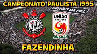 Corinthians 2 x 2 União São João Campeonato Paulista 1995