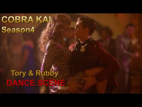 Cobra Kai S04E08 Tory & Robby dance scene