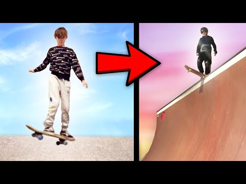 1.5 Years of REAL Skateboarding Progression!
