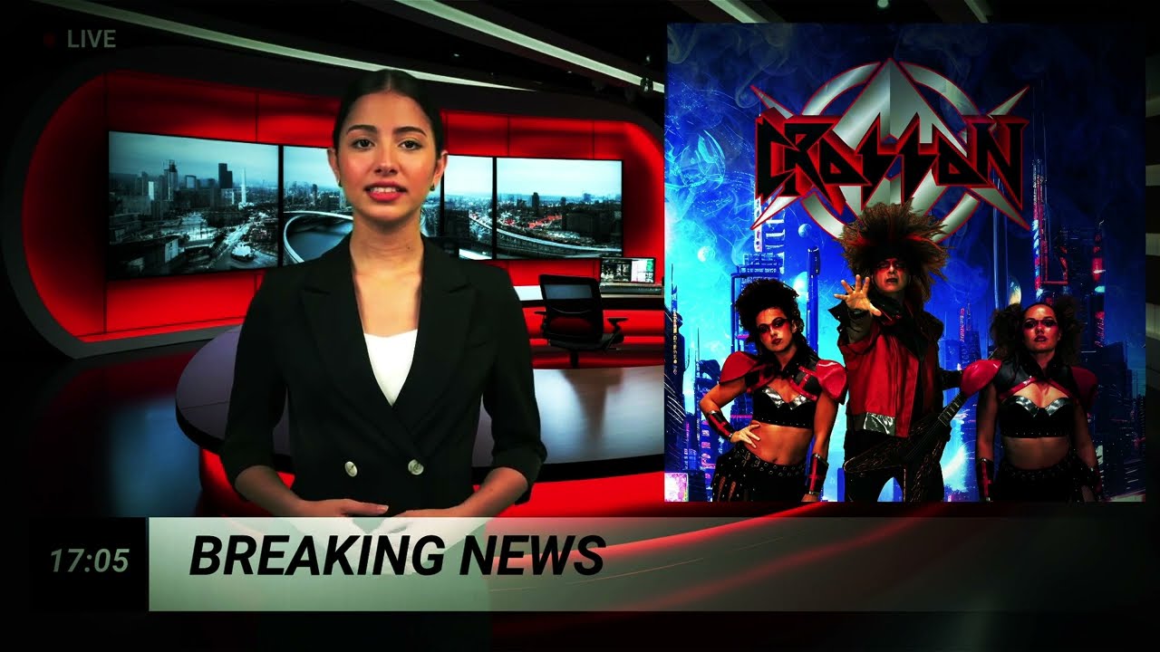 Australijscy wyjęci spod prawa rock 'n' rollowcy CROSSON wypuszczają futurystyczny teledysk do utworu „Guilty Of Rock”!