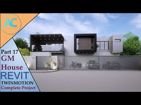 GM House | Part 17 | Complete Step By Step Project | Revit and Twinmotion Tutorial