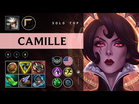 Camille Top vs Mordekaiser - NA Challenger Patch 25.22
