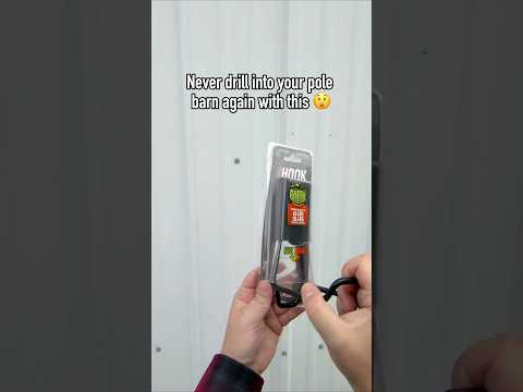 Video: Gator Magnetics No-Drill Extension Cord Hook for Pole Barn Siding video thumbnail