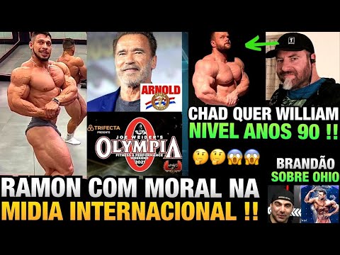 SHAPE DO RAMON VIRA ASSUNTO NA MÍDIA INTERNACIONAL + WILLIAM MARTINS EXALTADO POR CHAD NICHOLS