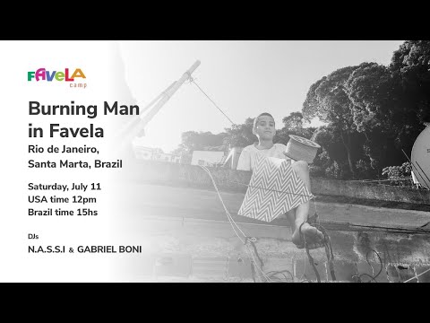 Burning Man in Favela - Rio de Janeiro parte 2