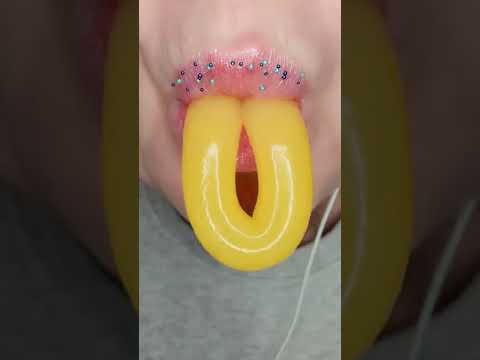 ASMR Satisfying Jelly Straw #youtubepartner