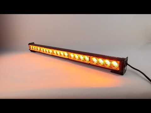  Проблесковая балка Samrai 23-5A, 56 см, 14 режимов, односторонняя