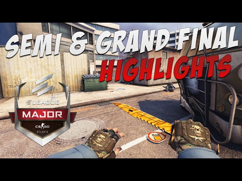 CS:GO - ELEAGUE Atlanta 2017 | Semi & Grandfinal Highlights