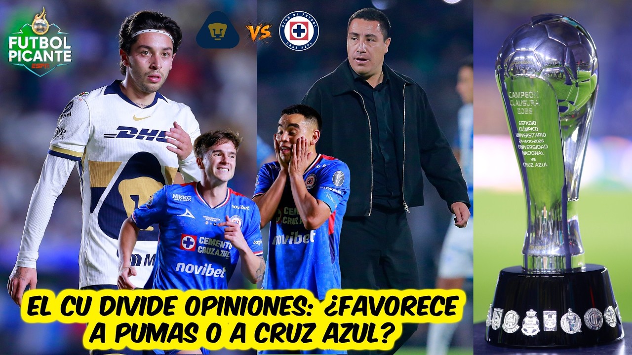 ¿VENTAJA para PUMAS? LO ANÍMICO PESA, pero CRUZ AZUL SE SIENTE EN CASA en CU | Futbol Picante