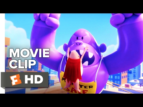 Captain Underpants: The First Epic Movie Clip - Captain Underpants vs. Inflatable Ape (2017)