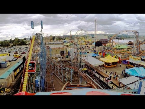Front row point of view footage of Wildcat