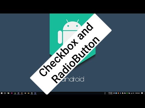 Android Tutorial (Kotlin) - 10 - Handling CheckBox and RadioButton from Kotlin