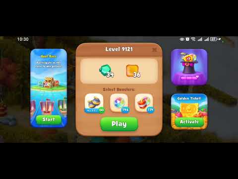 Successful Attempt - Stage 9121 - Gardenascapes