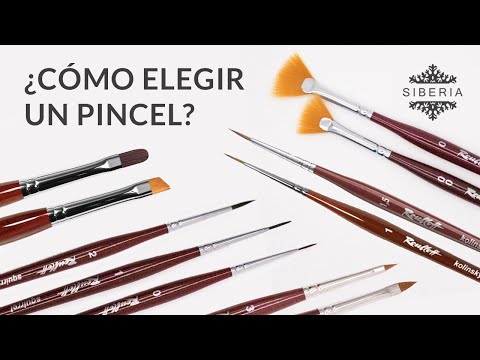 TIPOS de PINCELES para DECORAR UÑAS 💅 ¿Cómo elegir el MEJOR PINCEL para NAIL ART?