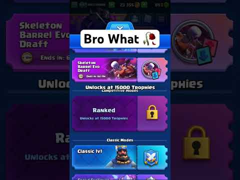 Sub to @LaggyCreates Why is ranked 15k trophies?? 🥀🥀😭 #clashroyale #relatable #new #update #memes