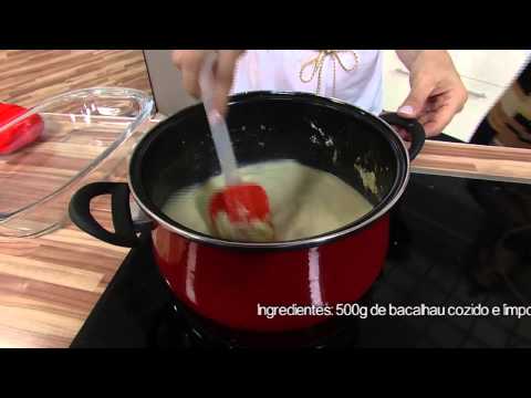 Receitas Bom Sabor 09/04/2013 Patricia de Fatima Santos - Lasanha de bacalhau