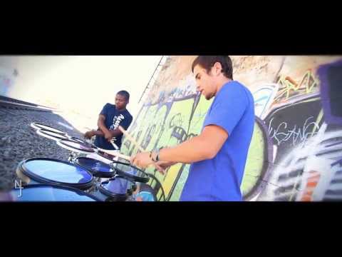 Chris Drummer & Efren Gutierrez | Xymox Percussion | Custom Tenor Pad Drum Duet