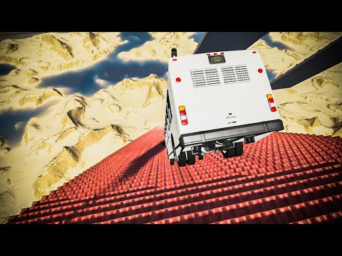 NÃO DESCA UMA ESCADARIA COM UM ÔNIBUS