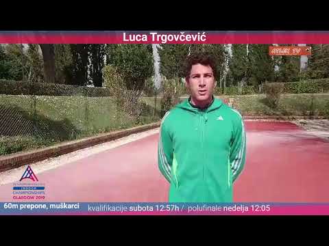 Tim Srbija Glazgov 2019 - Luca Trgovcevic, 60m prepone