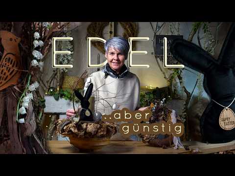 DIY spring/Easter decorations in an elegant design | simple & affordable