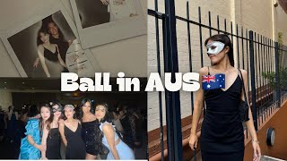 オーストラリアでボールに参加したよ🇦🇺🥂