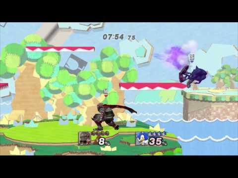 Project M 3.6b online: Snack (Sonic) vs Mello (Ganondorf)