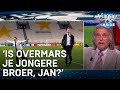 Johan ziet buikschuiver Overmars: 'Is dat je jongere broer, Jan?' | VERONICA INSIDE