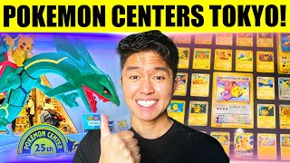 I Shopped For Pokemon Cards at POKEMON CENTERS in Tokyo, Japan! (Shopper's Guide)