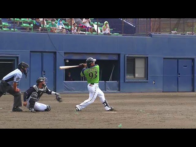 【ファーム】ファイターズ・樋口 豪快な同点2ランホームランを放つ!! 2021/7/22 F-M(ファーム)