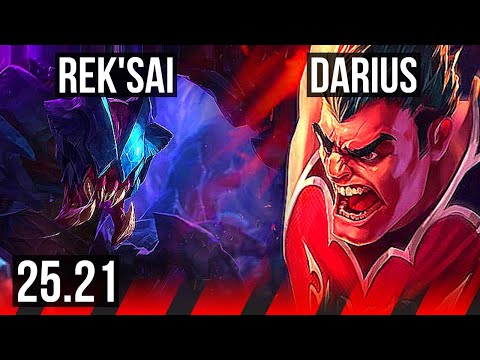 REK'SAI vs DARIUS (TOP) | EUW Diamond | 25.21