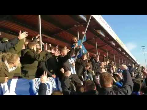 Jesse viert overwinning met supporters