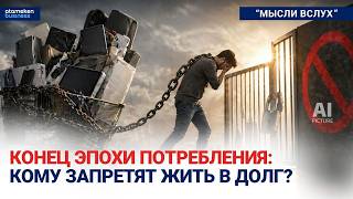 КОНЕЦ ЭПОХИ ПОТРЕБЛЕНИЯ: кому запретят жить в долг?
