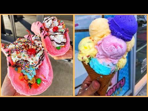 So Yummy Desserts & Ice Cream | Yummy And Satisfying Dessert |  Delicious Chocolate | Yummy Sundae