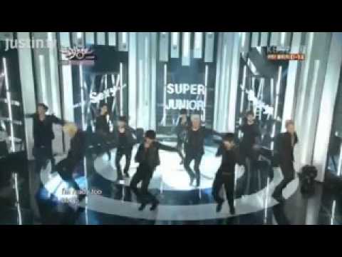 120713 Music Bank - Super Junior Sexy, Free & Single