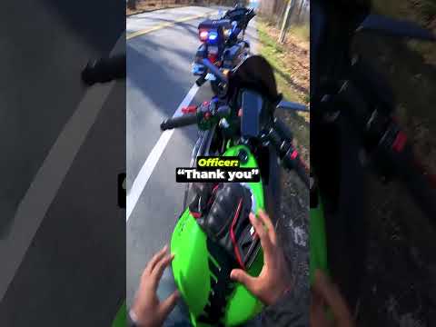 Police Motorcycle Pulled Over Bikers 🤯 Credit @masface6