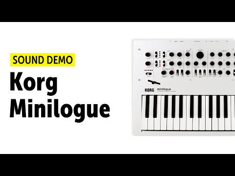 Korg Minilogue Sound Demo (no talking) - Ambient and Techno Patches