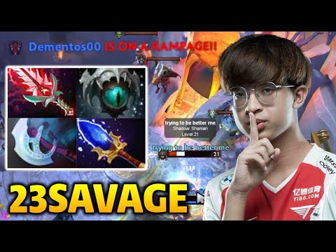 23SAVAGE Spectre Aghanim's scepter Fountain DIVE RAMAPGE