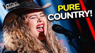 The Ultimate COUNTRY Collection: RAW and POWERFUL Blind Auditions | The Voice