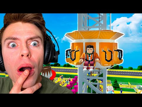 Laver en Forlystelses park i Roblox