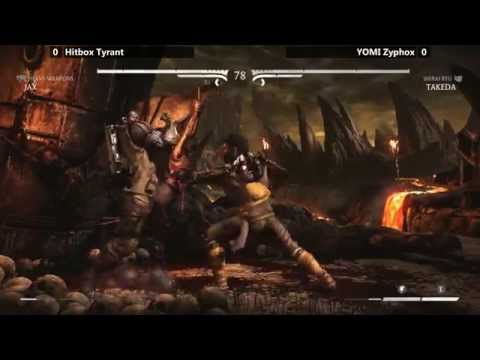 MKX @ XBattle - Hitbox Tyrant (Jax) vs YOMI Zyphox (Takeda) [720p/60fps]